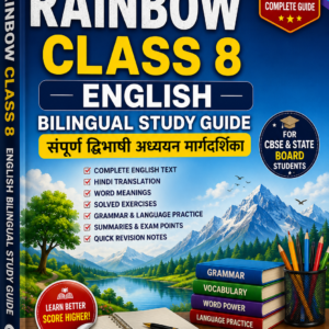 Rainbow Class 8 English Complete Bilingual Solved Guide PDF
